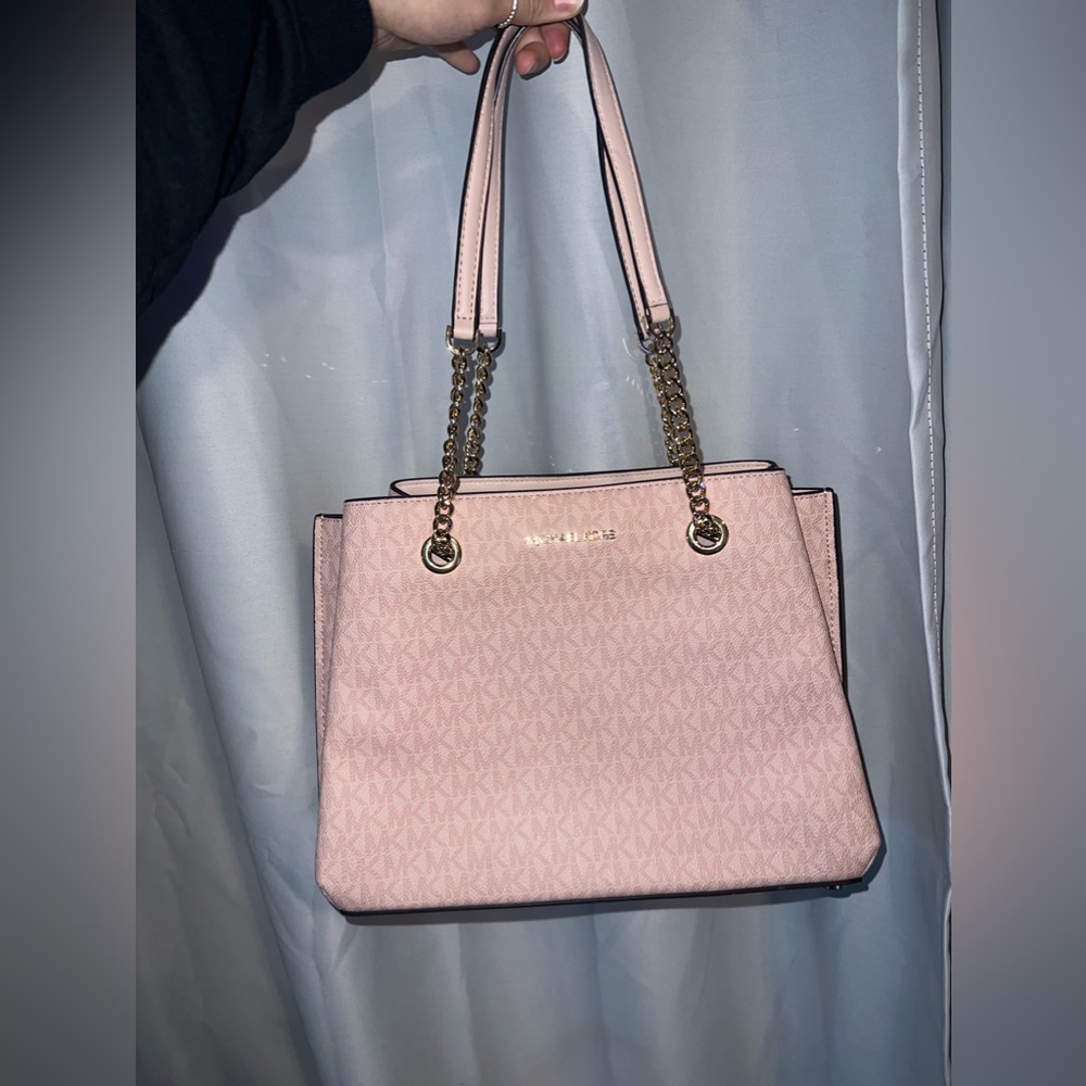 MICHAEL KORS TEAGEN LG LONG DROP SATCHEL